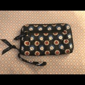 Vera Bradley Night Owl Zip around Waller